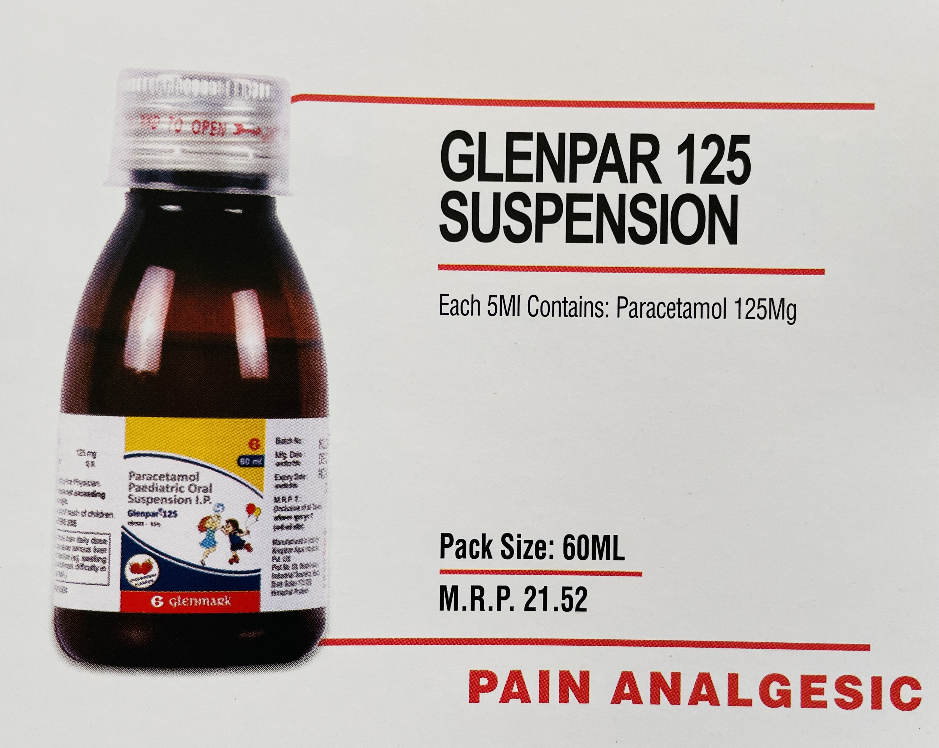 GLENPAR 125 SUSPENSION
