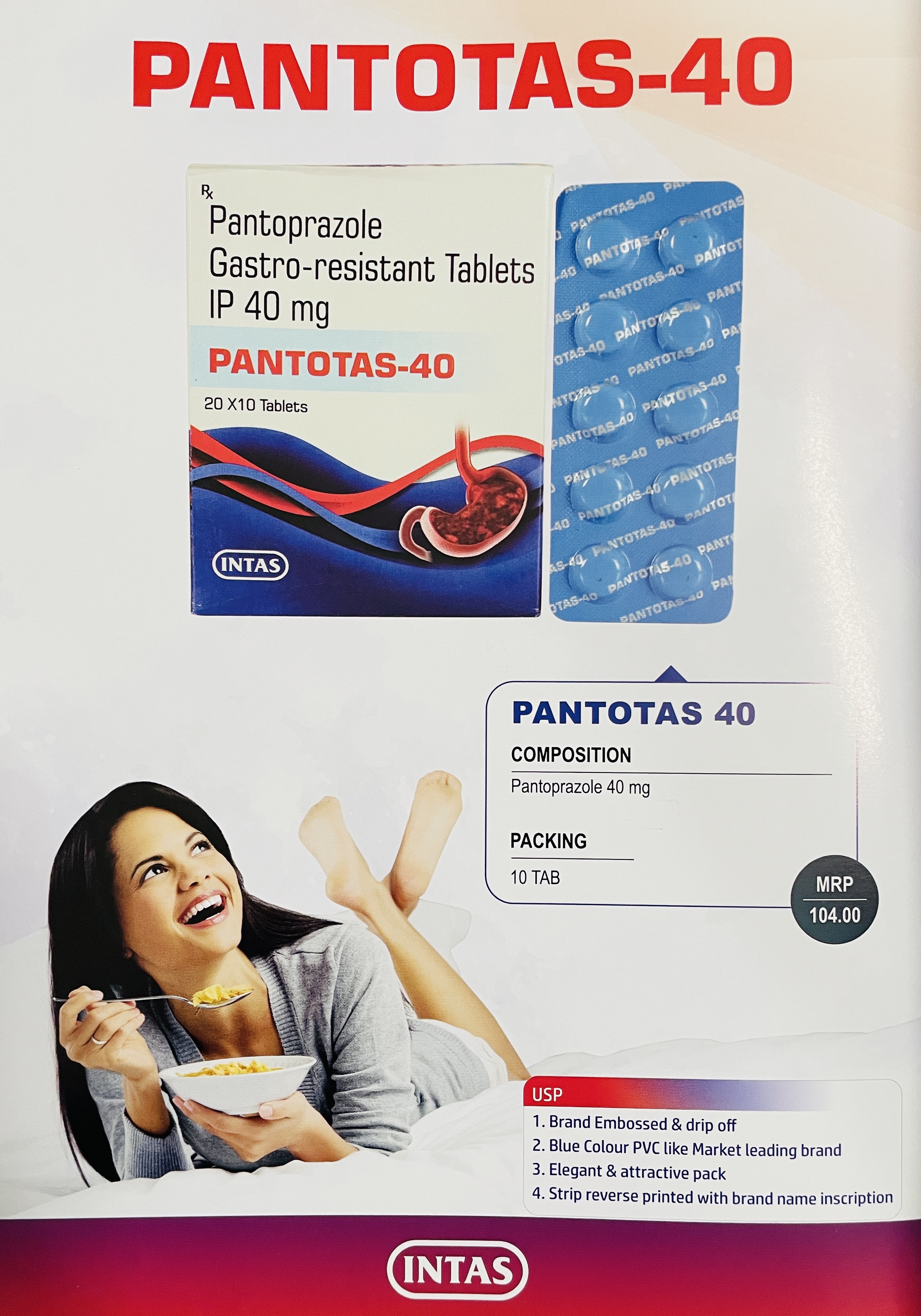 PANTOTAS 40 10T