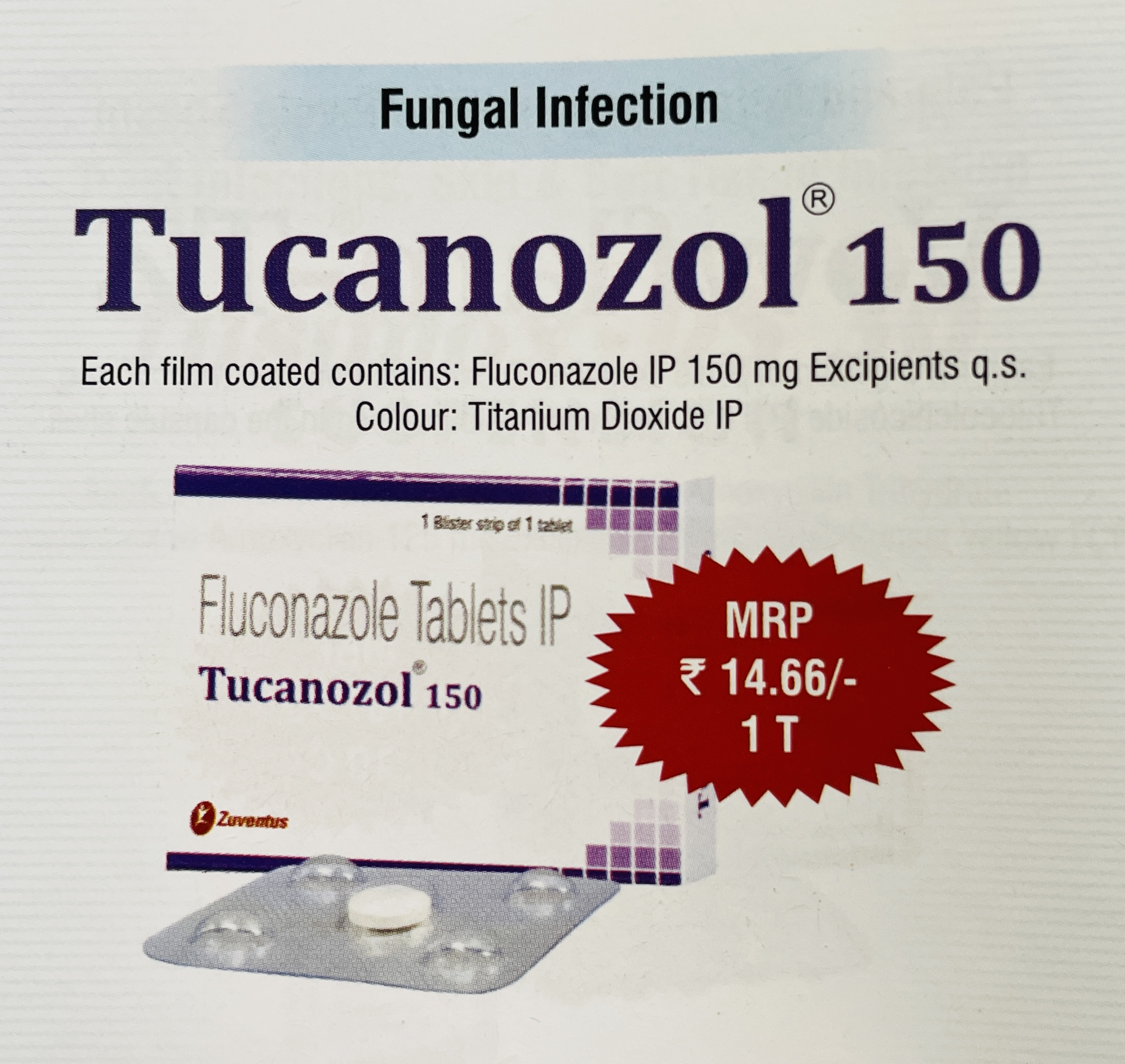 TUCANOZOL 150 TABLETS