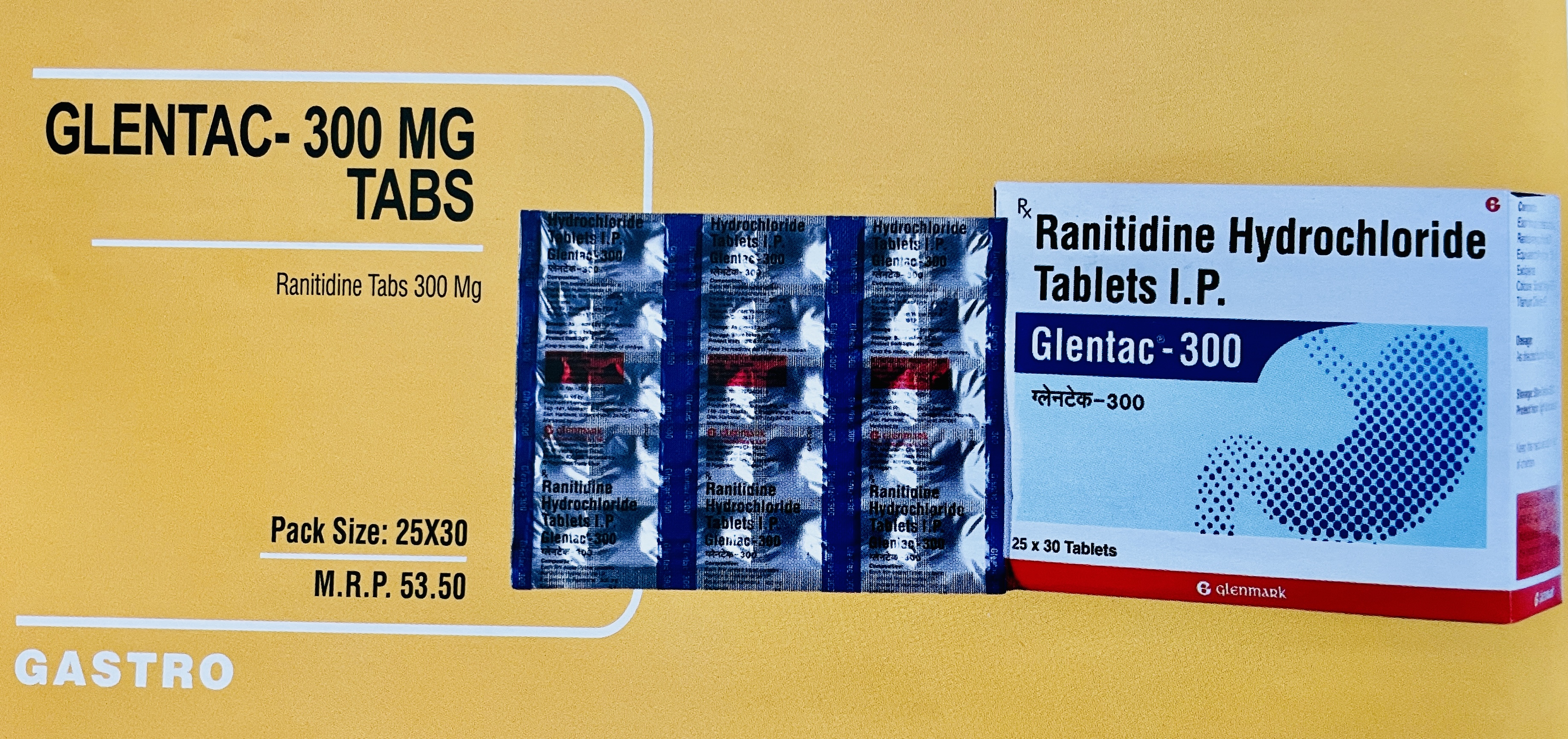 GLENTAC- 300 MG TABS