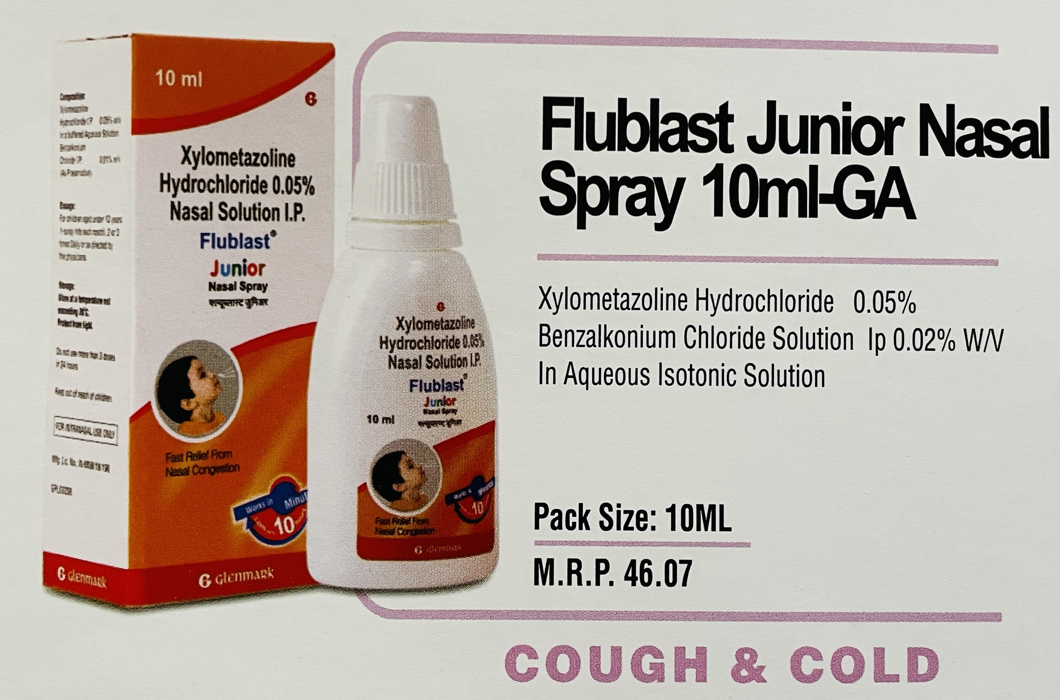 Flublast Junior Nasal Spray 10ml-GA