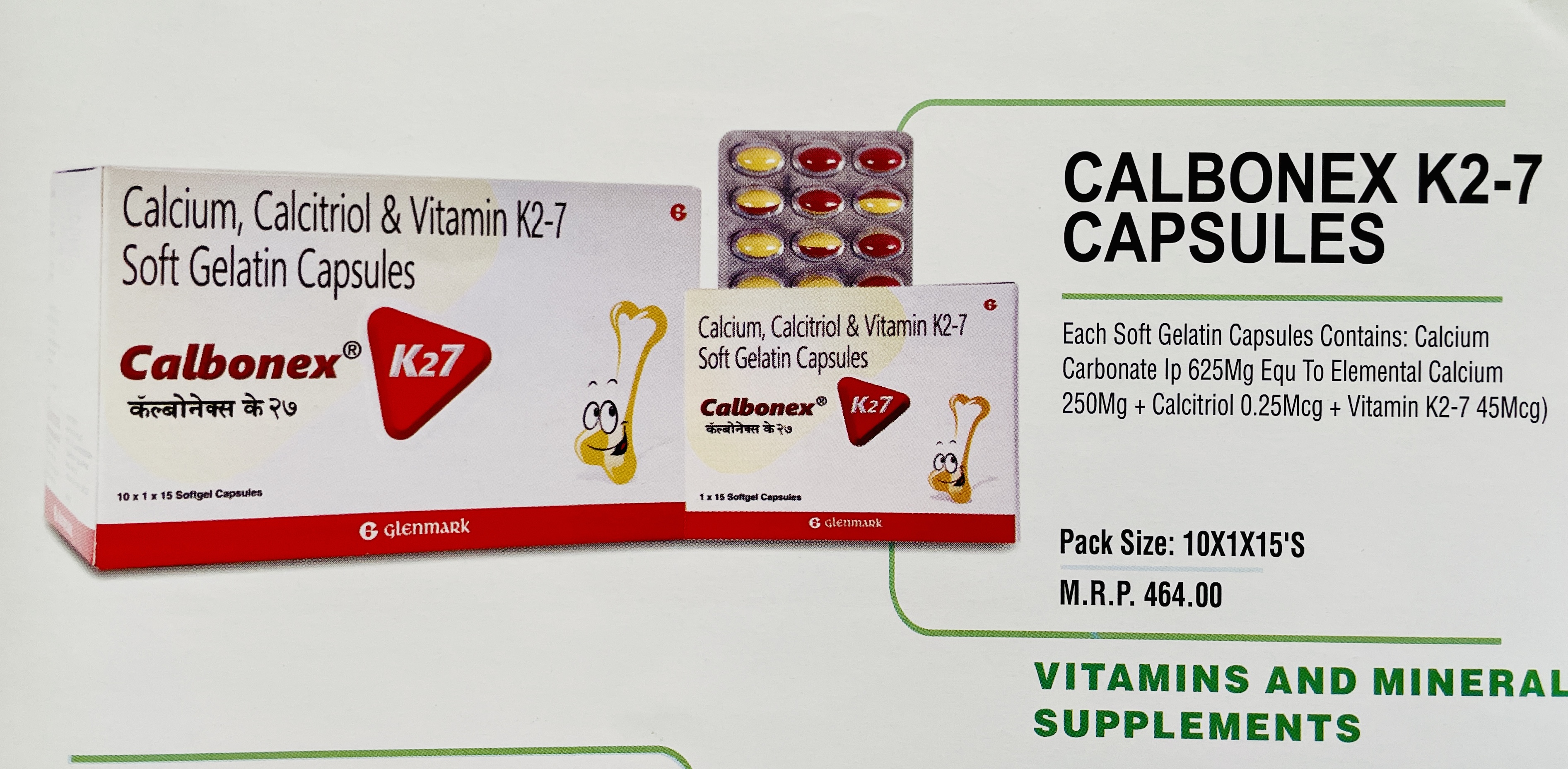 CALBONEX K2-7 CAPSULES