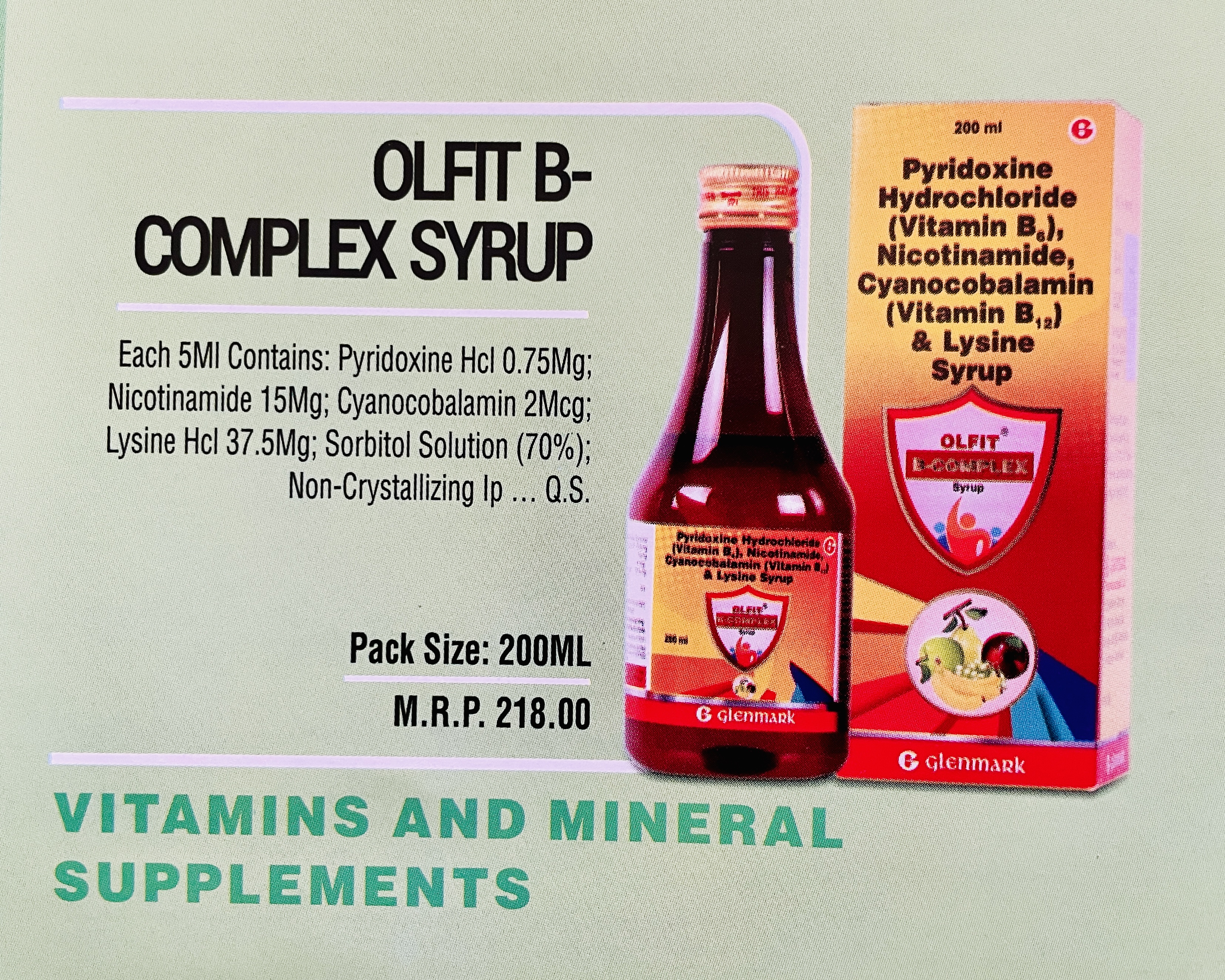 OLFIT B-COMPLEX SYRUP