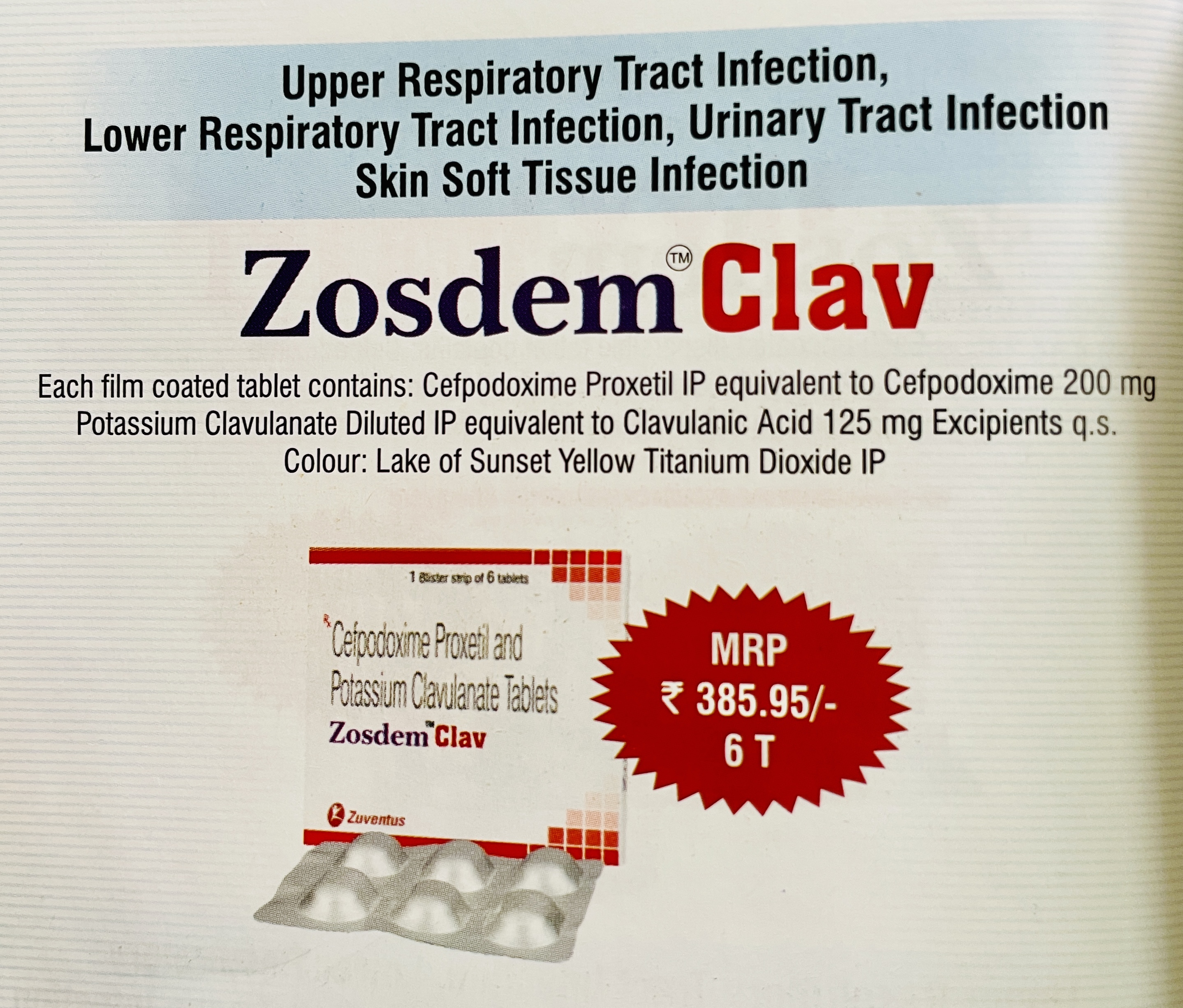 ZOSDEM CLAV TAB