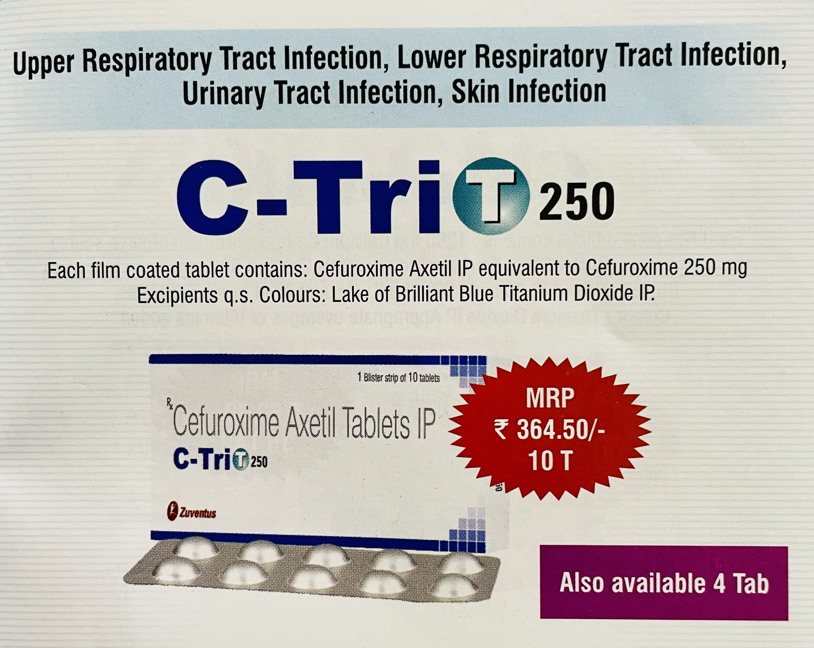 C - TRI T 250 TABLETS
