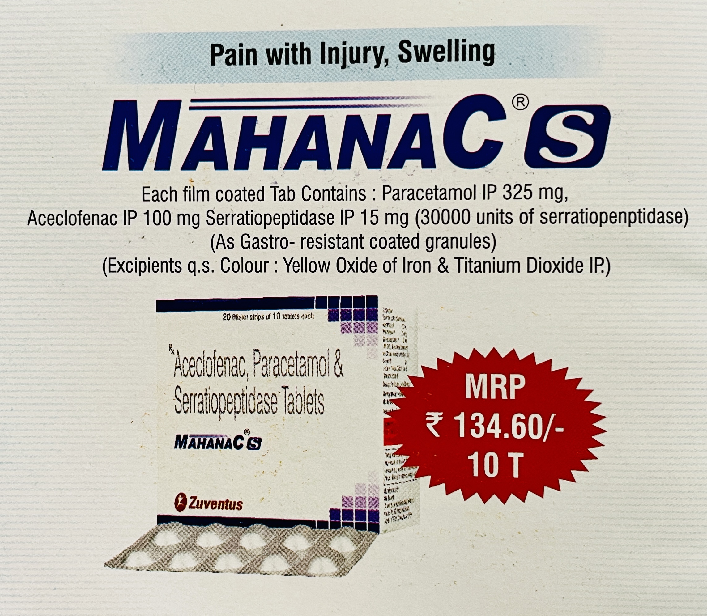 MAHANAC - S TABLET